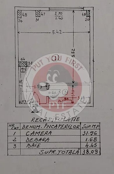 Mall Vitan | Garsoniera | Decomandat | 38mp | B9213